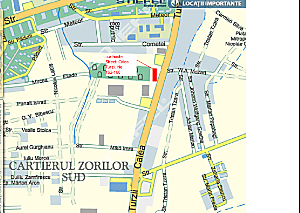 Harta Apartament Cazare Regim HotelierCluj-Napoca